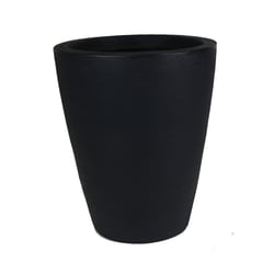 Vaso Cone Riscatto Preto 33,5Cm - 1 Unidade
