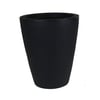 Vaso Cone Riscatto Preto 33,5Cm - 1 Unidade