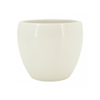 Vaso De Cerâmica Lorance Branco 15X13Cm - 1 Unidade