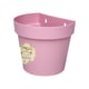 Vaso De Parede All Garden Flat Rosa - 3 Litros - 3 Litros