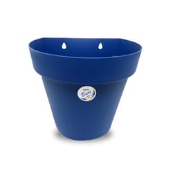 Vaso De Parede Bari Fg Import Azul Cobalt 25 Cm - 5 Litros