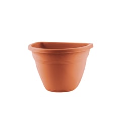 Vaso De Parede Desli Marrom 23 Cm - 1 Unidade
