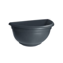 Vaso De Parede Nutriplan Preto Tamanho M Para Jardim