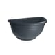 Vaso De Parede Nutriplan Preto Tamanho M Para Jardim - Tamanho M