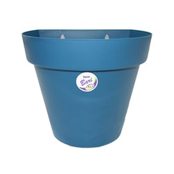 Vaso De Parede Okla Bari Azul Cobalto 3L Para Jardim - 3 Litros