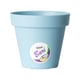 Vaso De Parede Okla Bari Azul Vintage Tamanho 1 Para Jardim - Tamanho 1