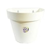 Vaso De Parede Okla Bari Branco Tamanho 2 Para Jardim