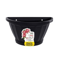 Vaso De Parede Uninjet Preto - Tamanho M