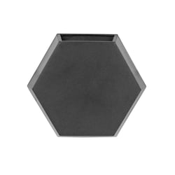 Vaso De Parede Vasart Colmeia 30X30 Preto Para Jardim