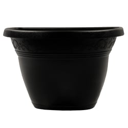 Vaso De Parede Vicenza Desli Preto 23Cm - 1 Unidade - Tamanho 2