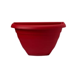 Vaso De Parede West Garden Porto Vermelho Com Prato