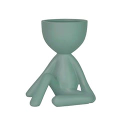 Vaso Decorativo Bob Sentado Fosco - Ideias & Artes
