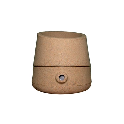 Vaso Decorativo Brota Copo De Leite Areia Para Jardim