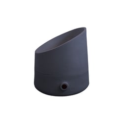 Vaso Decorativo Brota Copo De Leite Preto - Casa E Jardim
