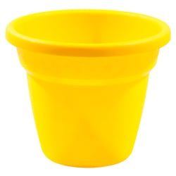 Vaso Decorativo Desli Vicenza Amarelo - Tamanho 2