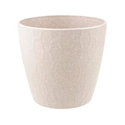 Vaso Decorativo Evo Colmeia Marfim - Tamanho M