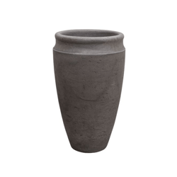 Vaso Decorativo Japi Preto Ardósia N° 56 Para Jardim