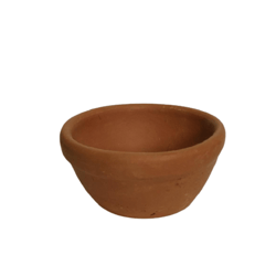 Vaso Decorativo Mini Cuia Natural Tupã - 1 Unidade
