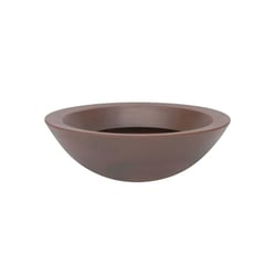Vaso Decorativo Vasart Malta Bowl Rusty 36Cm Para Jardim - 36 Centímetros