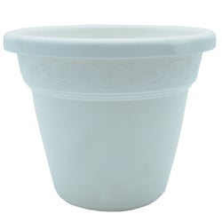 Vaso Decorativo Vicenza Desli Branco 19Cm - 1 Unidade - 19 Centímetros