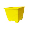 Vaso Desli Milão Amarelo 13Cm Para Jardim