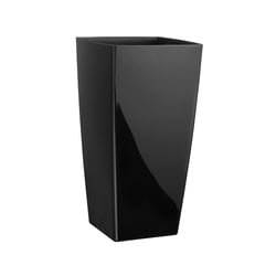 Vaso Desli Nice Preto 45Cm Para Jardim