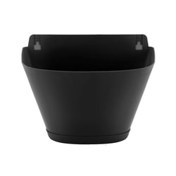 Vaso Desli Parede Nice 30 Com Prato Preto Para Jardim