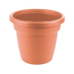 Vaso Desli Vicenza Marrom 35Cm Para Jardim - 35 Centímetros