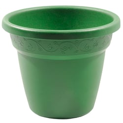 Vaso Desli Vicenza Verde 19Cm Para Jardim - 19 Centímetros