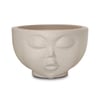 Vaso Faces Menina Nutriplan Cor Cimento