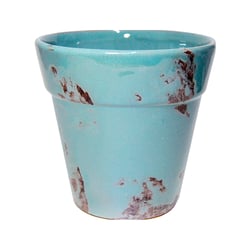 Vaso Floral Atlanta Cerâmica Tiffany - Tamanho 2 Para Jardim