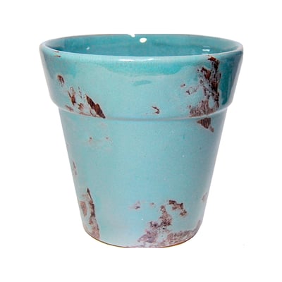 Vaso Floral Atlanta Cerâmica Tiffany - Tamanho 2 Para Jardim
