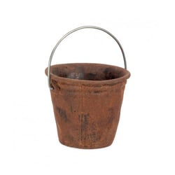 Vaso Floral Atlanta Terracota Com Alça - Para Jardim
