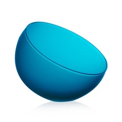 Vaso Luvidarte Diagonal Azul Para Suculentas - Tamanho 3