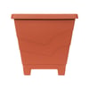 Vaso Marrom Desli Milão 37Cm Para Jardim - 37 Centímetros