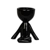 Vaso Meditação Ideias & Artes Preto - Casa E Jardim