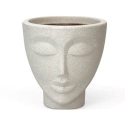 Vaso Nutriplan Faces Mulher Cor Cimento