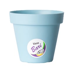 Vaso Okla Bari Azul Vintage Tamanho 2 Para Jardim