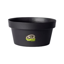 Vaso Okla Bari Preto - Jardim