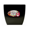 Vaso Okla Oxford Preto 3L Para Jardim - 3 Litros