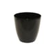 Vaso Okla Oxford Preto 900Ml Para Jardim - 900 Mililitros - 900 Mililitros