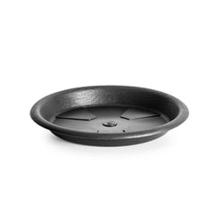 Vaso Okla Preto Jardim - Tamanho 3