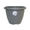 Vaso Okla Siena Cinza Tamanho 1 Para Jardim