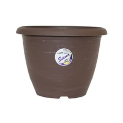 Vaso Okla Siena Tabaco Tamanho 2 Para Jardim