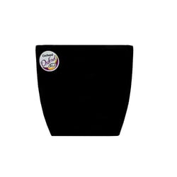 Vaso Oxford Quadrado Fg Import Preto 9 Cm - 500 Mililitros