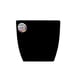 Vaso Oxford Quadrado Fg Import Preto 9 Cm - 500 Mililitros - 500 Mililitros