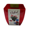 Vaso Oxford Quadrado Vermelho 3L Okla Para Jardim