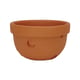 Vaso Para Orquídeas Boa Nova Cerâmica Natural Tamanho P - Tamanho P