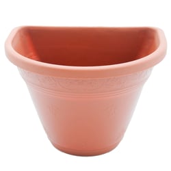 Vaso Parede Desli Vicenza Marrom Tamanho 1 Para Jardim