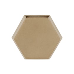 Vaso Parede Vasart Colmeia Camurça 30X30 Para Jardim